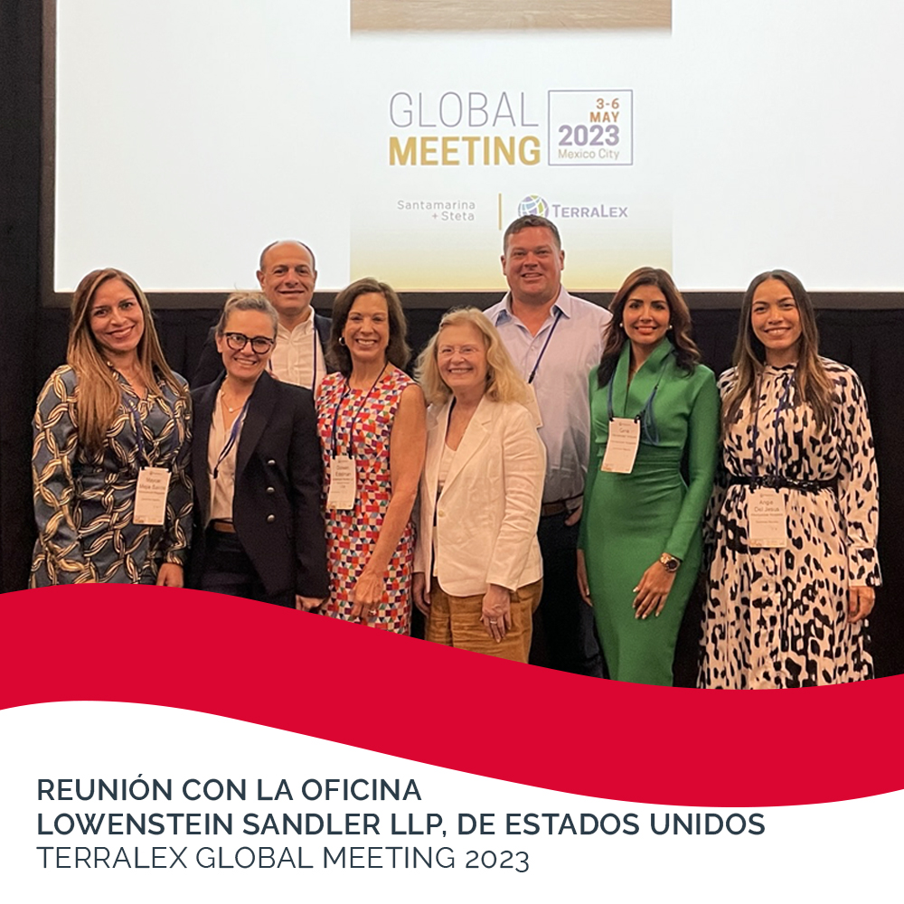 Reunión con la Firma Lowenstein Sandler LLP, de Estados Unidos en Terralex Global Meeting 2023