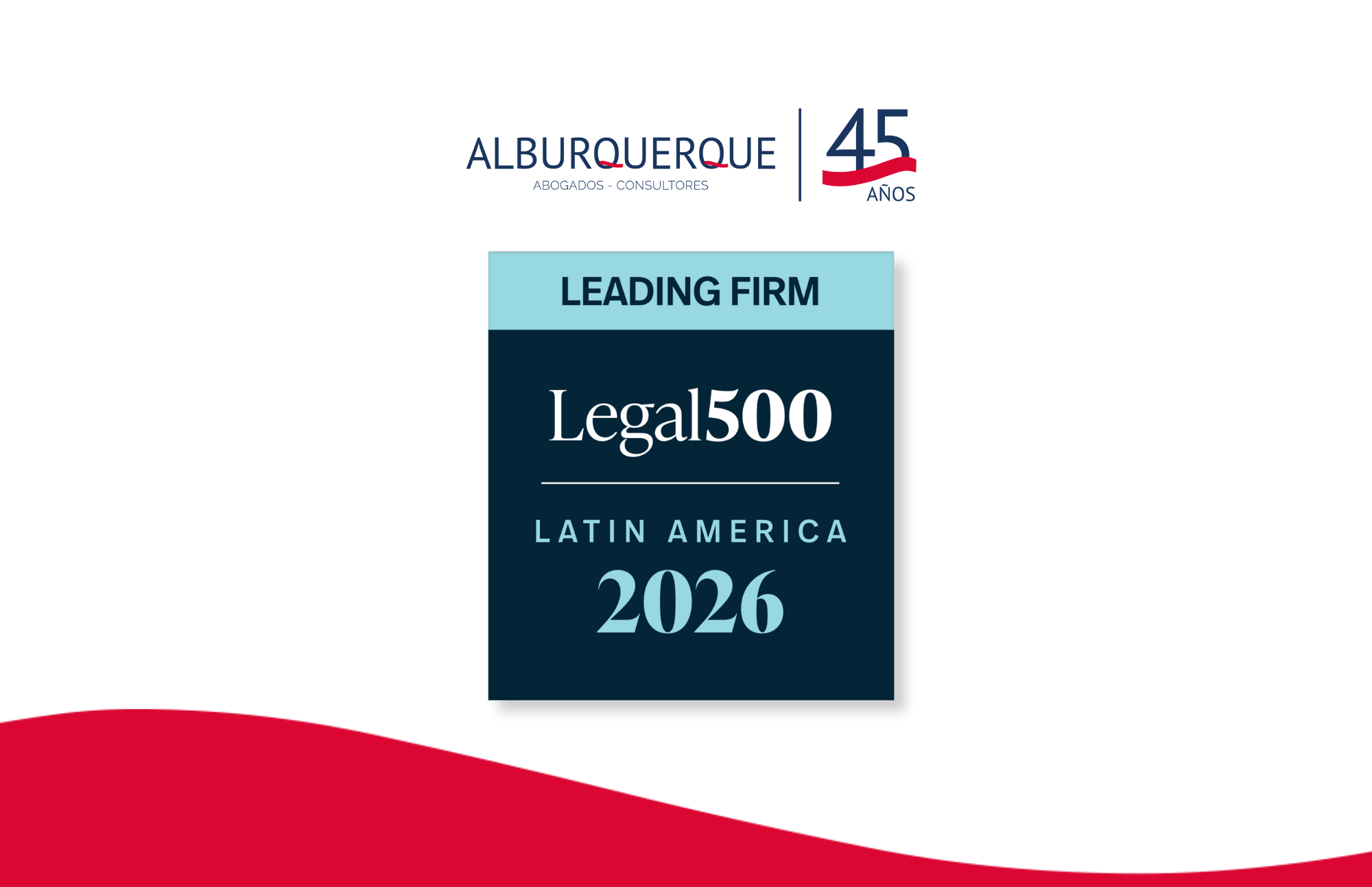 Legal 500 Latin America 2026 Recognition